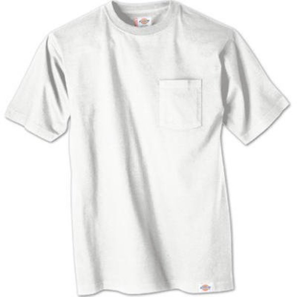 Williamson Dickie Mfg. 2PK MED WHT Pock TShirt 1144624WHM